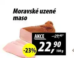ZEMAN Moravské uzené maso AKCE 29,90 -23% 22,90 g nabídka