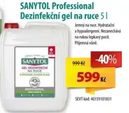 SEVT SANYTOL Professional Dezinfekční gel na ruce nabídka