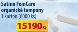 SEVT Satino FemCare organické tampóny nabídka