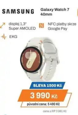 Expert SAMSUNG Galaxy Watch 7 40mm nabídka