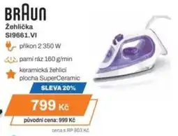 Expert BRAUN Žehlička S19661.VI nabídka