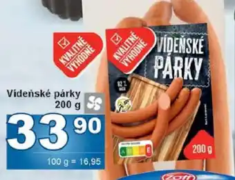 Vídeňské párky* •