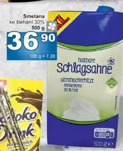 Jip Smetana ke šlehání 30 % nabídka