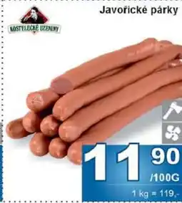 Jip Javořické párky nabídka