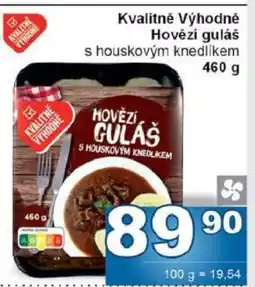 Jip Kvalitně Výhodně Hovězí guláš nabídka