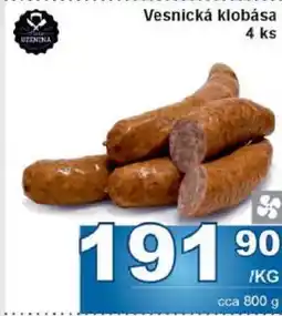 Jip Vesnická klobása nabídka