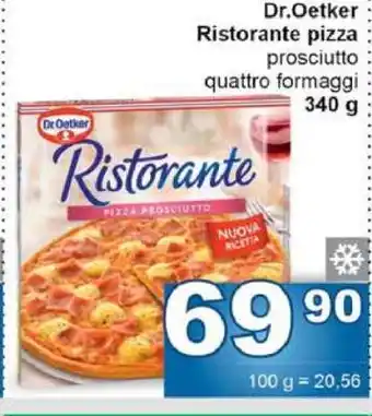 Jip DR. Oetker Ristorante pizza nabídka