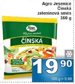 Jip Agro Jesenice Čínská zeleninová směs nabídka