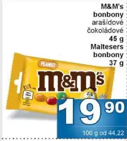 Jip M&M's bonbony nabídka