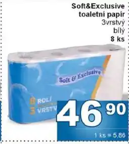 Jip Soft&Exclusive toaletní papír nabídka