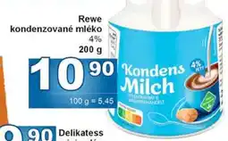 Jip Rewe kondenzované mléko 4% nabídka