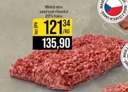 Jip Mleté mix vepřové+hovězí 20% tuku nabídka