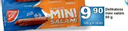 Jip Delikatess mini salám nabídka