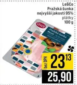 Jip Le&Co Pražská šunka nejvyšší jakosti 95% nabídka
