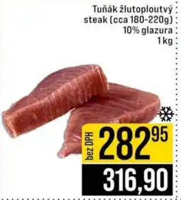 Jip Tuňák žlutoploutvý – steak nabídka