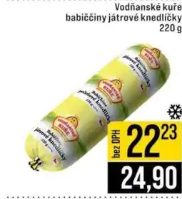 Jip VODŇANSKÉ KUŘE Babiččiny játrové knedlíčky nabídka