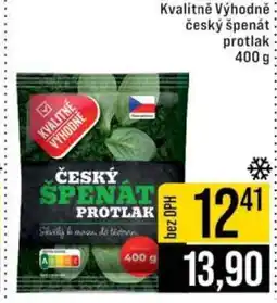 Jip Kvalitně Výhodně český špenát protlak 400 g nabídka