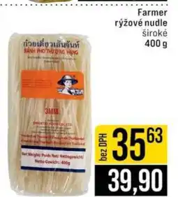 Jip Farmer rýžové nudle široké 400 g nabídka
