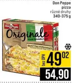 Jip DON PEPPE Pizza nabídka