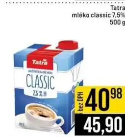 Jip Tatra mléko classic 7,5% nabídka