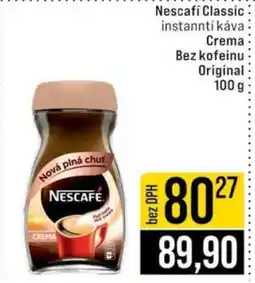 Jip Nescafé Classic nabídka