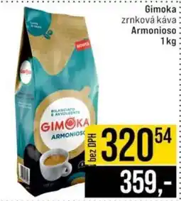 Jip Gimoka zrnková káva Armonioso nabídka