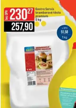 Jip Gastro Servis bramborové těsto premium nabídka