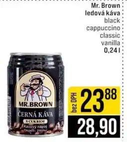 Jip Mr. Brown ledová káva nabídka