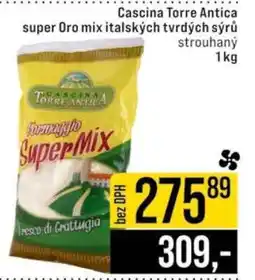 Jip Cascina Torre Antica super Oro mix italských tvrdých sýrů nabídka