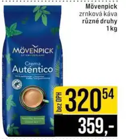 Jip Mövenpick zrnková káva nabídka