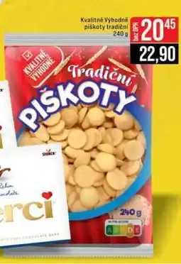 Jip Kvalitně Výhodně piškoty tradiční nabídka