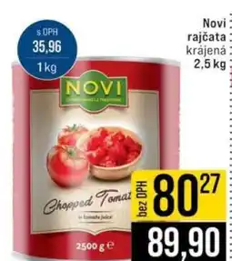 Jip Novi Rajčata krájená nabídka