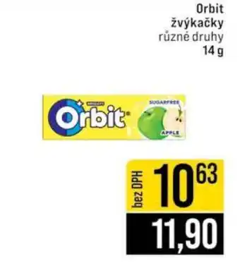 Jip Orbit žvýkačky nabídka