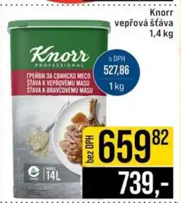 Jip Knorr vepřová šťáva nabídka