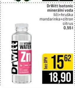 Jip DrWitt Isotonic minerální voda nabídka