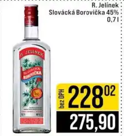 Jip R. Jelínek Slovácká Borovička 45 % nabídka