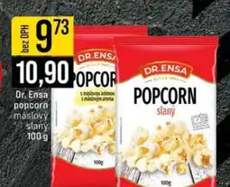 Jip Dr. Ensa popcorn nabídka