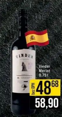 Jip Vinder Merlot nabídka