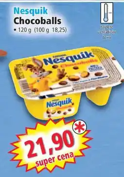 Norma Nesquik Chocoballs nabídka