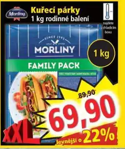 Norma Kuřecí párky nabídka