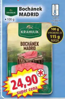 Norma Bochánek Madrid nabídka