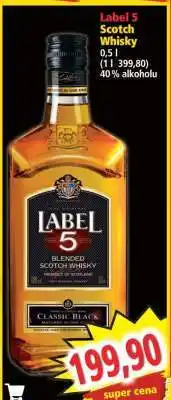Norma LABEL 5 Scotch whisky nabídka