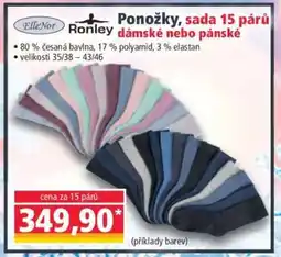 Norma Ponožky, sada 15 párů dámské nebo pánské nabídka