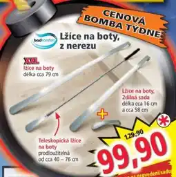 Norma Lžíce na boty, z nerezu nabídka