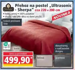 Norma Přehoz na postel „Ultrasonic - Sherpa“ nabídka