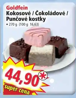 Norma Goldfein Kokosové / Čokoládové / Punčové kostky nabídka