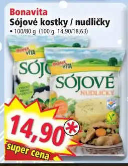 Norma BONAVITA Sójové kostky, nudličky nabídka