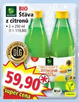 Norma BIO Šťáva z citronů nabídka