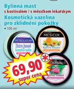 Norma Bylinná mast s kostivalem / s měsíčkem lékařským nabídka