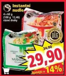 Norma INSTANTNÍ NUDLE nabídka